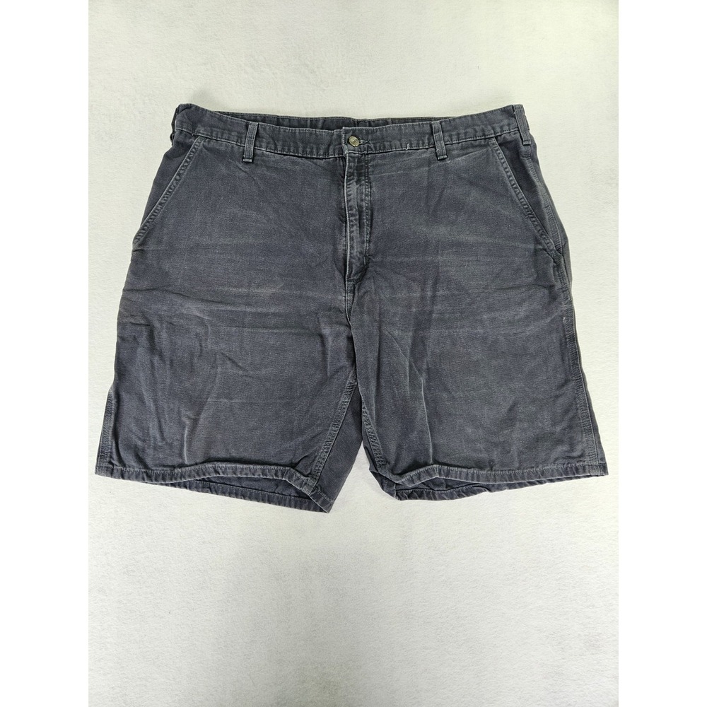 Carhartt Mens 42 Canvas Utility Carpenter Shorts Bluestone B203 2008